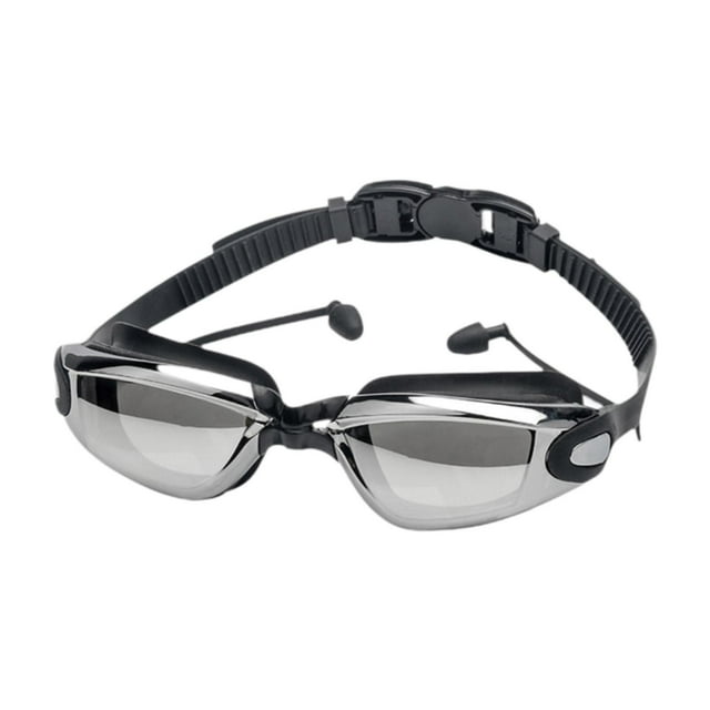 Gafas de natación gafas de natación visión transparente con tapón de oreja protección completa sin gafas de natación impermeables gafas de natación