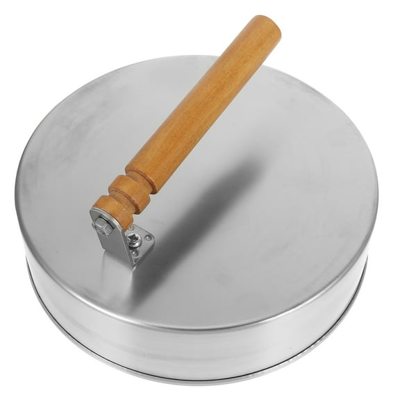 Cheese Melting Dome Round Basting Cover Food Pot Lid Grill Barbecue Silver