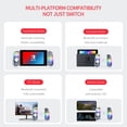 thumbnail image 2 of Wireless Controller for Nintendo Switch with Hall Effect Joystick, Mechanical Buttons, Macro Programming, RGB Lighting, Dual Vibration, Wireless Connection 2.1, Type-C Fast Charging, 2 of 12