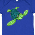 thumbnail image 4 of Inktastic Sea Turtle with Swirls Boys or Girls Baby Bodysuit, 4 of 5