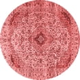 thumbnail image 1 of Ahgly Company Indoor Round Persian Red Traditional Area Rugs, 4' Round, 1 of 4