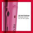 thumbnail image 3 of Revlon Tourmaline Ceramic 3/4" Deep Hair Waver Iron, Pink, 3 of 6