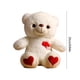 thumbnail image 3 of Oso de peluche con luz nocturna que cambia de color | Peluche LED RGB con estampado de rosa y lazo | Suave peluche de fibra de poliéster para niños y adultos | Regalo para festivales de cumpleaños, 3 of 5