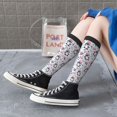 thumbnail image 5 of Honeii I Love USA Print Long Socks,Novelty Design Socks Gift for Men and Women,Crew Socks,Calf Socks, 5 of 6