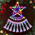 thumbnail image 3 of Christmas Tree Lights 350 LED Christmas Decorations String Light Outdoor Waterfall LED String Lights Waterproof Christmas Lights for Yard Wedding Party Home Garden Indoor Outdoor (Multicolor), 3 of 5