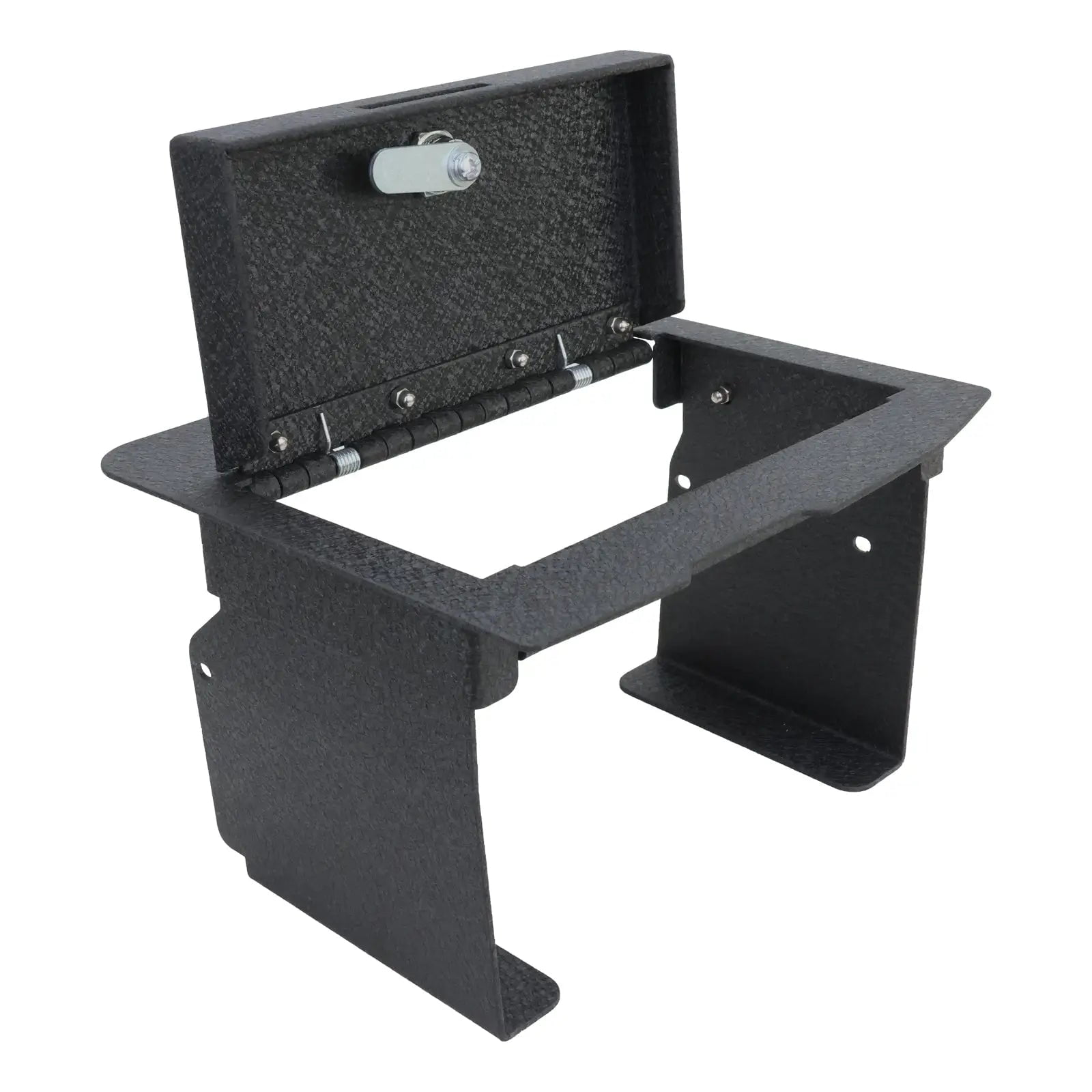 Center Console Gun Safe Vault - WASAI Console Lock Box Compatible with 2013-2018 Dodge Ram 1500/2500/3500 with CD Player with 4-Digit Combo Lock.