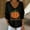 Black, variant on Sweaters Womens Fall Black V-Neck Top - Pumpkin Print Glitter Graphic Happy Fall Y’all, 100% Polyester Long Sleeve, Plus Size S-XXXXXL,Size XL