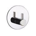 thumbnail image 3 of DOLITY 304Stainless Steel Hook Strong Adhesive Door Rear Coat Hook - 14-1-R-L Sliver, 1 PCS Round, 3 of 9