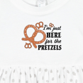 thumbnail image 4 of Inktastic I'm Just Here for the Pretzels Oktoberfest Girls Baby Dress, 4 of 5