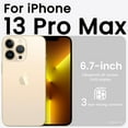 thumbnail image 2 of Shockproof Liquid Silicone Designed for iPhone 13 Pro Max Case 6.7", Gel Rubber Full Body Protection Anti-Shock Cover Case Drop Protection 6.7inch-Lemon Yellow, 2 of 12
