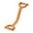 Orange, variant on Resistance Bands With Soft Foam Handles & Fitness Exercise Bands Shoulder Arm Leg Workout Strap Lightweight & Portable For Full Training (Yoga,Pilates,Gym)
