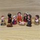 thumbnail image 3 of Farfi 9 unids/set adorno de bebé Jesús mano de obra exquisita resina inastillable Navidad fiel ángel Natividad estatuilla para el hogar, 3 of 5
