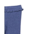 thumbnail image 2 of Garanimals Baby Girls Ruffle Trim Ribbed Leggings, Sizes 0M-24M, 2 of 3