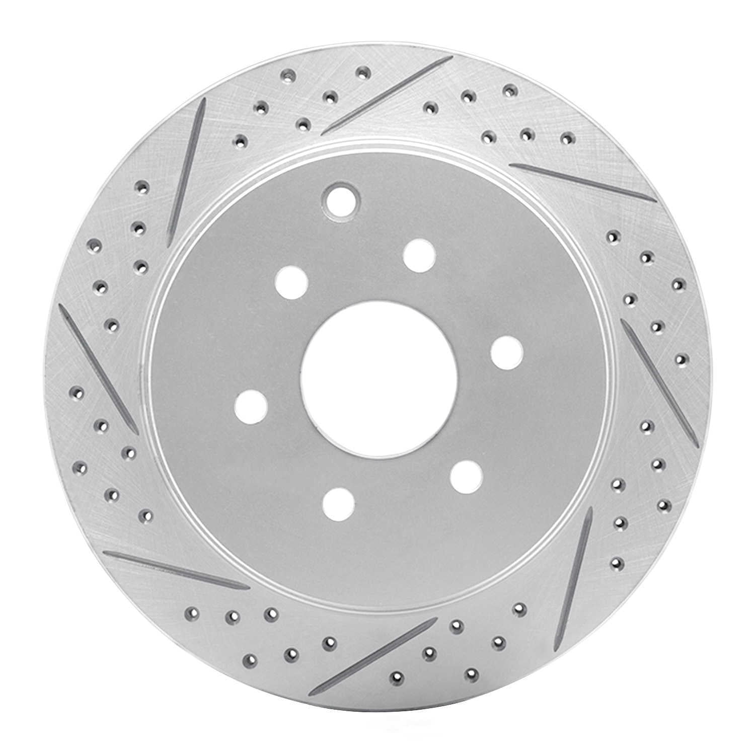 Dynamic Friction Company 830-67093L DFC Geoperformance Rotor - Drilled and Slotted
