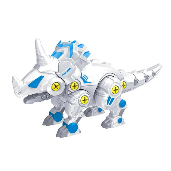 Desmontaje Y Montaje De Dinosaurios Para Niños, Conjunto Desmontable De Tornillos, Triceratops Tyrannosaurus, Juguetes De Montaje De Inteligencia Yuarrent FN003243-03