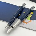 thumbnail image 4 of Pluma estilográfica MB Little Prince and Fox 163 azul oscuro Rollerball, papelería con número de serie, 4 of 4