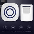 thumbnail image 4 of Timbre Inalámbrico, Potente Alarma Con Sensor Infrarrojo Sensible Al Timbre Con 2 Receptores Para Tienda En Casa, 4 of 7