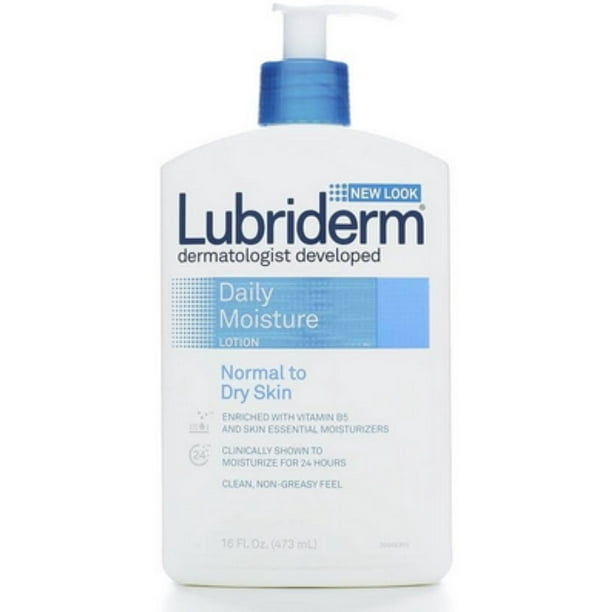 Lubriderm Daily Moisture Lotion 16 oz (Pack of 6)