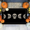 thumbnail image 5 of AuroraX Soft Outdoor Rug Halloween Non-Slip Backing Spooky Bath Mat Rug Minimalist 15x23 Inch, 5 of 7