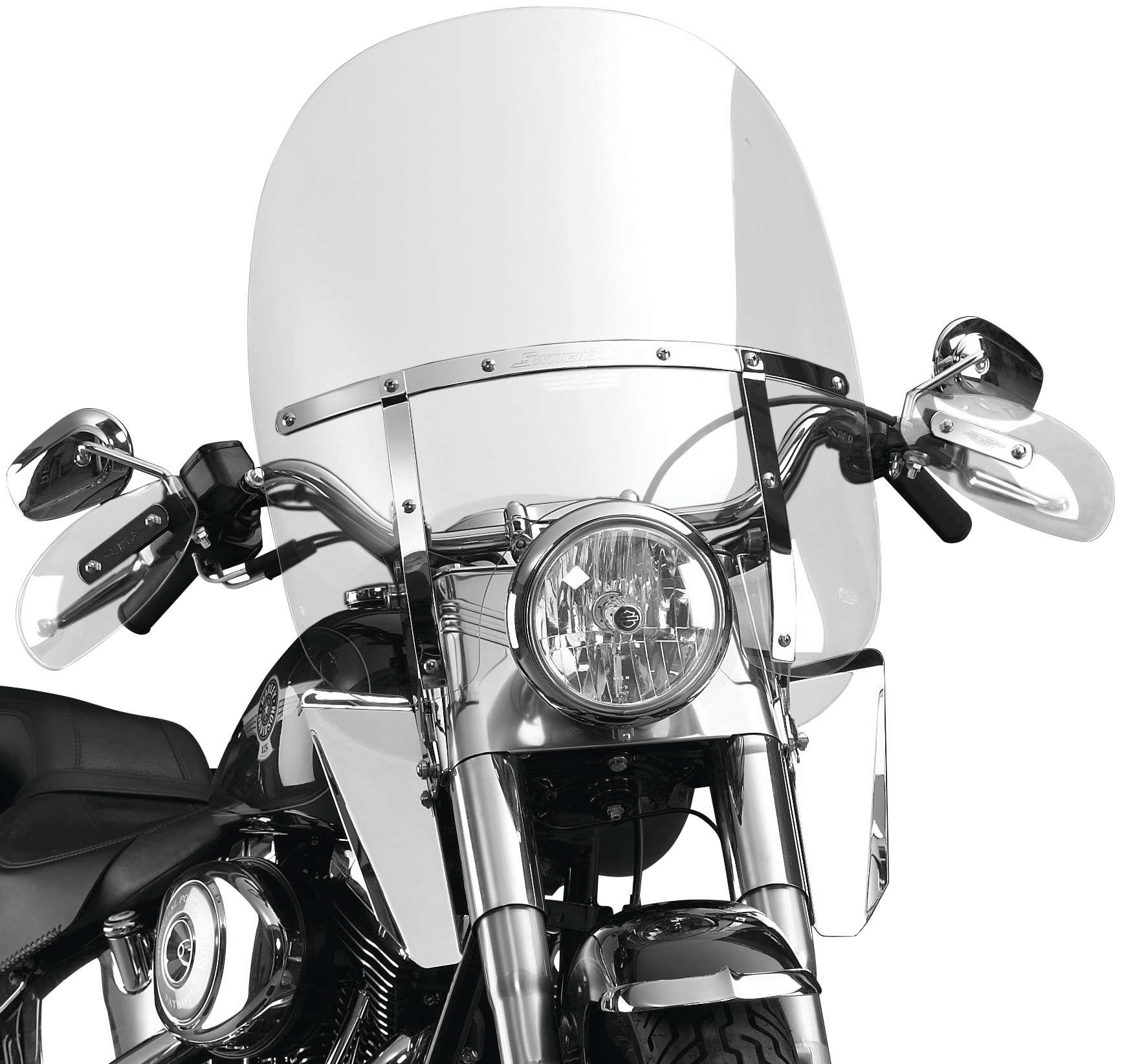 National Cycle N21127A SwitchBlade 2-Up Windshield - Clear ...