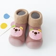thumbnail image 2 of Icvfdpl Toddler Baby Boys Girls Socks Shoes First Walkers Cute Cartoon Thickened Warm Antislip Prewalker Sneaker Kids Floor Shoe-Socks, 2 of 6