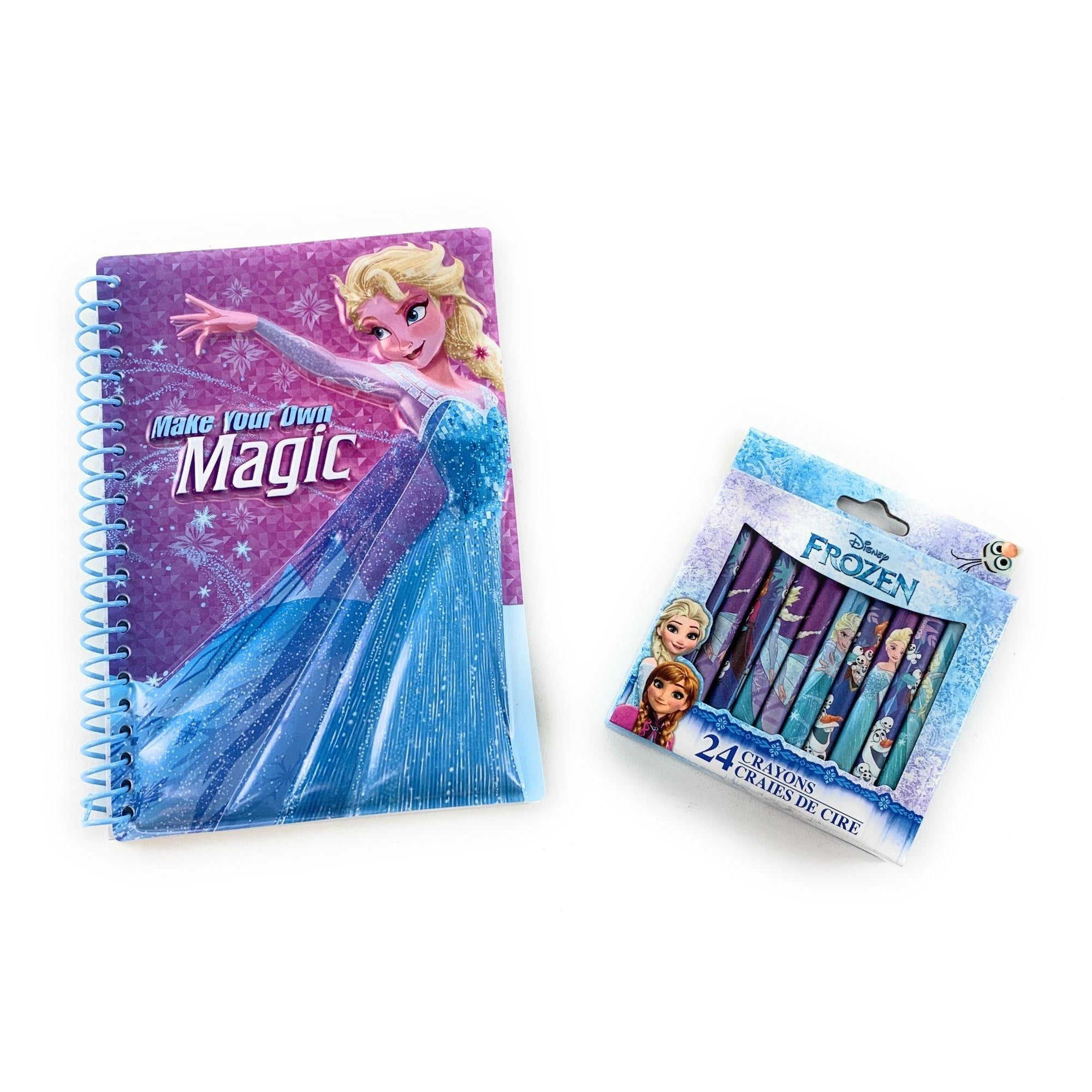Disney Frozen Gift Set Anna Elsa Princess Girl Kid Art Activity 6 Piece Pack