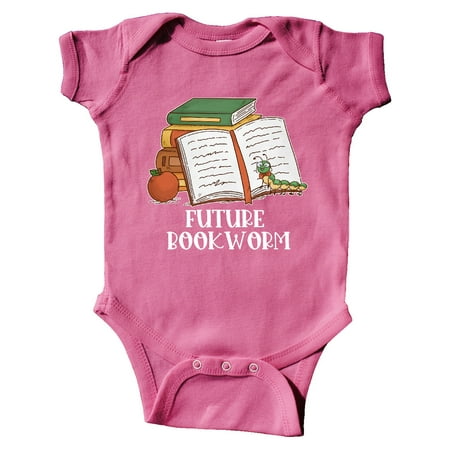 

Inktastic Future Bookworm Gift Baby Boy or Baby Girl Bodysuit