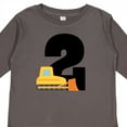 thumbnail image 4 of Inktastic 2nd Birthday Construction Truck Bulldozer Boys Long Sleeve Toddler T-Shirt, 4 of 5
