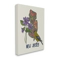 thumbnail image 3 of Stupell Industries New Jersey Detailed Pattern Graphic Art Gallery Wrapped Canvas Print Wall Art, Design by Valentina Harper, 3 of 7