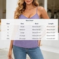 thumbnail image 3 of Tqcoqu Lace Camisole Tops for Women V Neck Spaghetti Strap Top Sleeveless Loose Fit Eyelet Tops,White,Women's S-XXL, 3 of 8