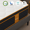 thumbnail image 4 of QUXPEA 12 inch Queen Mattress in a Box, Gel Memory Foam and Pocket Spring, Hybrid Medium Comfort, Pressure Relief & Motion Isolation, 4 of 10