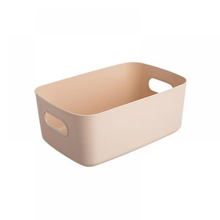 

SUPERHOMUSE Sundry Storage Basket Student Desktop Snack Storage Box Plastic Cosmetic Storage Box Household Kitchen Sorting Box Makeup Box