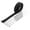 Black, variant on New 2.5CM 5M Roll Fiberglass Exhaust Header Pipe Heat Wrap Tape + 4 Ties Kit Hot