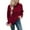 Wine, variant on UJNDER Fall Winter Sweater with Bow for Women Pullover Loose Casual Long Sleeve Khaki L