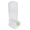 White, variant on Riousery Premium Herb Saver Pod for Refrigerator, Keep Freshness Asparagus Coriander Vegetable Storage Container, Pressure Resistance Transparent Design, Black, 9.8 in / 25 cm