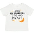 thumbnail image 3 of Inktastic I Love My Brothers To The Moon and Back Boys or Girls Toddler T-Shirt, 3 of 5
