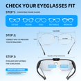 thumbnail image 3 of Gafas de Sol Deportivas Polarizadas VOZAPOW con Flip-Up para Hombre y Mujer, 3 of 7