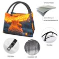 thumbnail image 4 of Easygdp Glowing Mushroom In Forest Bolsa de Almuerzo Insulada Reutilizable, Bolsa de Mano y Bandolera para Oficina, Trabajo, Viajes, 4 of 6