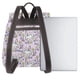 thumbnail image 3 of Fotbe Purple Rabbit Mochila Bolso con Estampado para Mujer, Mochila Antirrobo de Nylon Impermeable, Bolsa Ligera de Hombro, 3 of 4
