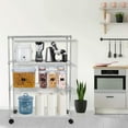 thumbnail image 6 of Simple Deluxe 4-Tier Storage Shelving Unit Metal Shelf, 36" D x 14"W x 54" H, 6 of 6
