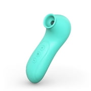 Tracy's Dog Mini Clitoral Sucking Vibrator with 10 Suction Modes, Nipple Stimulator Adult Sex Toy for Women Masturbation and Couples, Teal