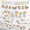 Color Stripe Otter Plates, variant on 171Pcs Cookie Boy 1st Plates Cookie Themed 1st Birthday Party Tableware Set Serves 24