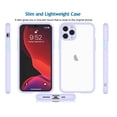 thumbnail image 3 of iPhone 11 6.1" Case, Phone Case for iPhone 11 2019 for iPhone 11, Njjex [Military Grade Drop Tested] Translucent Hard Matte Case Soft TPU Bumper Slim Phone Case for iPhone 11 2019 -Purple, 3 of 9