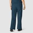 thumbnail image 2 of Wink Origins Romeo - Women's Flare Leg Cargo Scrub Pant, Caribbean Blue, XL, 2 of 5