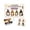 O1, variant on Mini 3D Beaded Animal Kit, Cute Bee Gnome DIY Craft Bead Embroidery Set Gift for Stress Relief, for Adults, Teenagers, and Beginners,Fall Decor
