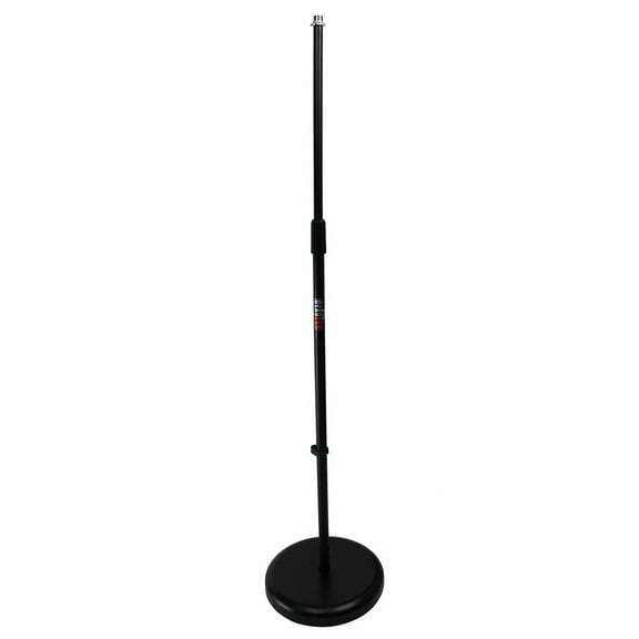 Gearlux Round Base Microphone Stand with Adjustable Height up to 59 Inches