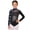 Black, variant on Gymnastics Leotards for Girls Printed Long Sleeve Mesh Rhinestones Patchwork Bodysuit Ballet Dancewear Burgundy 6