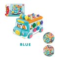 thumbnail image 4 of Juguete De Autobús, Juguetes De Aprendizaje Musical Para Bebés Con Luz De Sonido, Reloj De Juguete De Juego Whack-A-Mole, Regalo De Educación Temprana Para Niños Pequeños Y Niñas Monstrate FN003499-01, 4 of 6