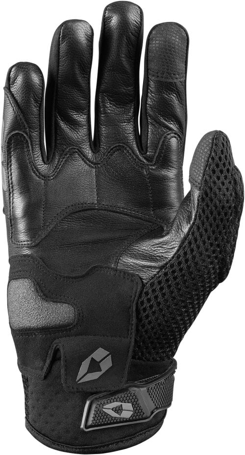POLARIS Leather Touring Gloves with Reinforced Heel and Hard Knuckle Protectors 