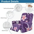 thumbnail image 5 of Kuiaobaty Polynesian Frangipani Recliner Chair Cover for Large Recliner Easy Installation Reclining Sofa Slipcover Breathable Reclining Slipcover with Pocket for Pets Kids, 5 of 8